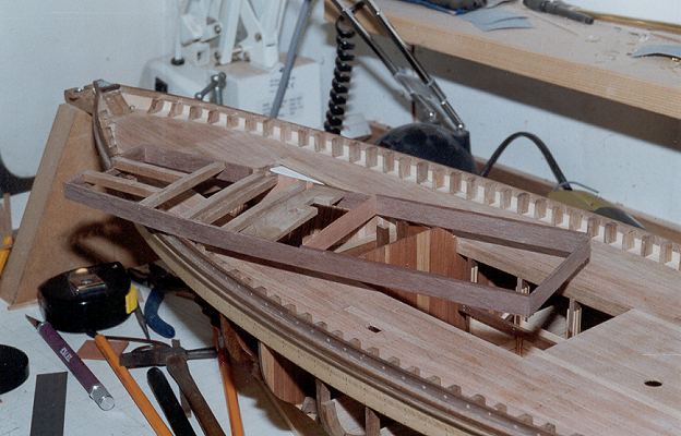 Poop deck construction